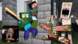 Monster School : HUSH HORROR CHALLENGE – Minecraft Animation