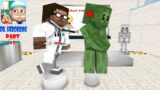 Monster School:  Medicine School Dr. Herobrine (Part 1) – Minecraft Animation
