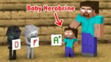 Poor Baby Herobrine and Poor Baby Zombie – Monster School Minecraft Animation