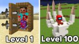 Scary Minecraft Build Hacks From Level 1 to Level 100