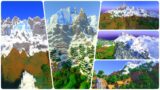 10 NEW MINECRAFT MOUNTAIN SEEDS YOU HAVE TO TRY! (No longer working)