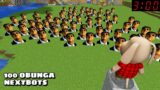 100 OBUNGA NEXTBOTS ARE CHASING US in Minecraft – Gameplay – Coffin Meme
