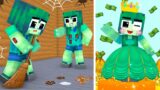 Monster School : Baby Zombie Vs Squid Game Doll Broken Become Queen – Minecraft Animation