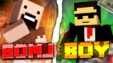 BOMJ VS BOY | MINECRAFT