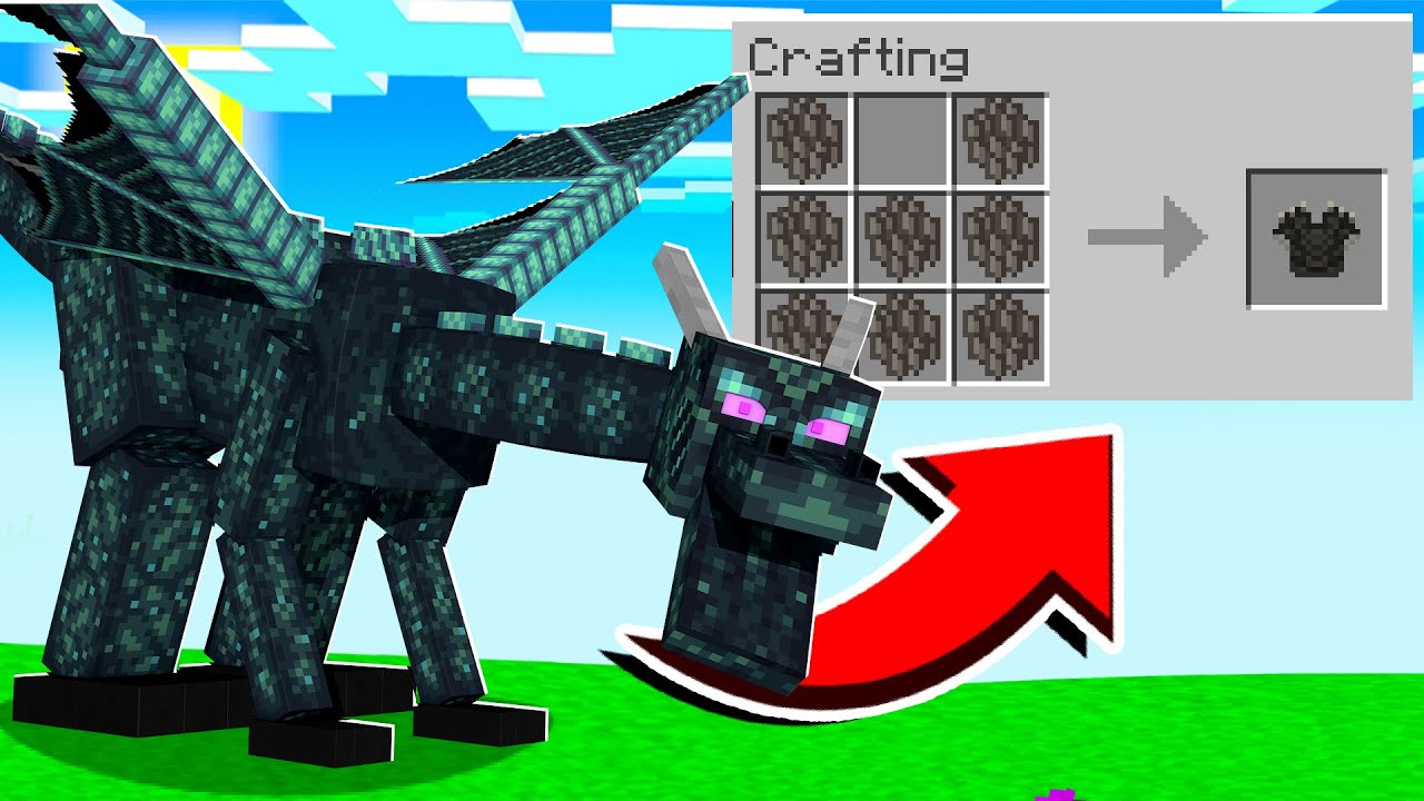 CRAFTING Dragon Scale Weapons In Minecraft Minecraft Videos   CRAFTING Dragon Scale Weapons In Minecraft 