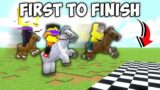 First to Finish Minecraft Race Wins $1000