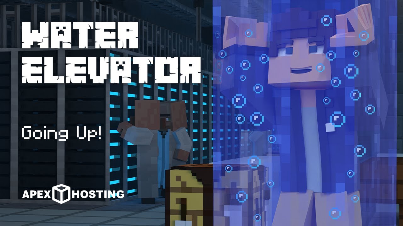 How to Make a Water Elevator in Minecraft Minecraft videos
