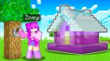 I Found Zoey's SECRET Minecraft House!