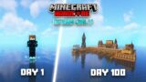 I Survived 100 Days In An Ocean Only World in Minecraft Hardcore ( Hindi ) Part 1