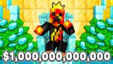 I Survived 100 Days as a TRILLIONAIRE in Minecraft
