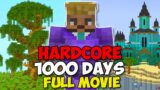I Survived 1000 DAYS in Minecraft Hardcore (FULL MOVIE)