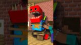 MINECRAFT ON 1000 PING (Project: PLAYTIME Challenge) Boxy Boo – Monster School Minecraft Animation