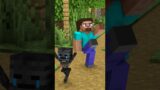 MINECRAFT ON 1000 PING When Evil Wolves Attack Baby Monsters – Monster School Minecraft Animation
