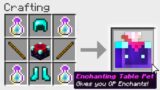 Minecraft, But You Can Craft An "Enchanting Table Pet"…