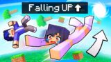 Minecraft but you FALL UP…  FOREVER!