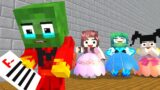 Monster School : Baby Zombie Vs Squid Game Doll SuperHero Pregnant – Minecraft Animation
