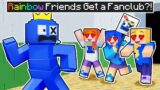 RAINBOW FRIENDS Get a FAN CLUB in Minecraft?!