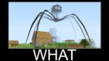 Scary House Head in Minecraft wait what meme part 107