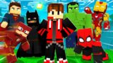 Stealing Back Every SUPERHERO Suit In Minecraft….