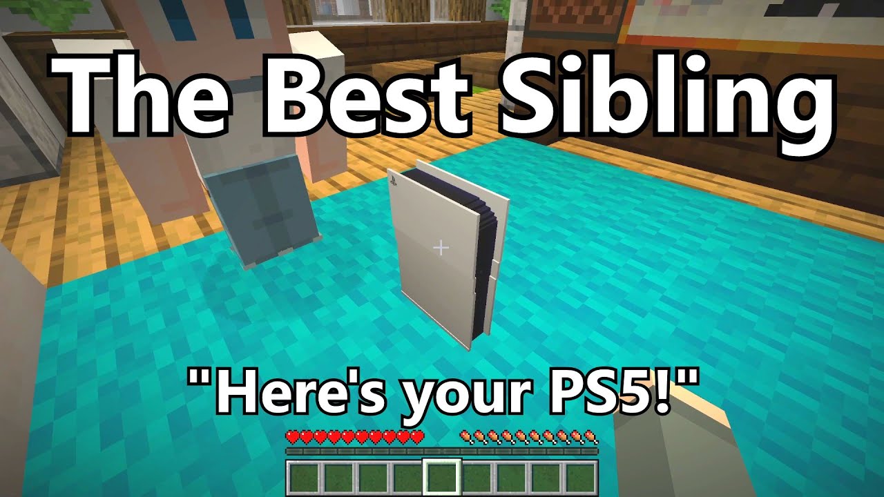 Types of Siblings Portrayed by Minecraft 2 Minecraft videos