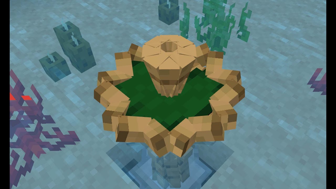 how to make a lotus flower in minecraft - Minecraft videos