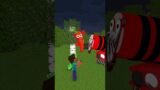 MINECRAFT ON 1000 PING (Choo Choo Charles and Thomas The Train) Monster School Minecraft Animation