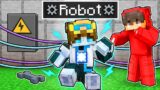Becoming A ROBOT In Minecraft!