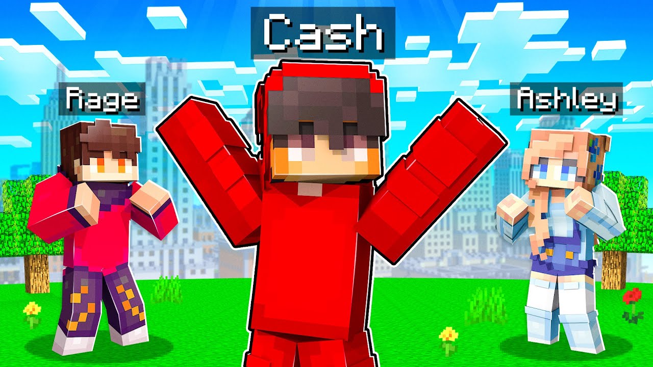 Cash Visits Minecraft Block City! Minecraft videos