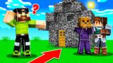 FRAMING HIM with BEDROCK HOUSE PRANK  in Minecraft!
