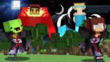 Giant Zombie and Criper RAIDED On the Ninja JJ and Mikey in Minecraft – Maizen