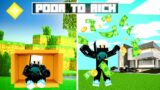 Going From Poor To Rich In Minecraft (Hindi)