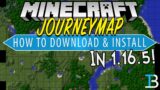 How To Download & Install JourneyMap in Minecraft 1.16.5