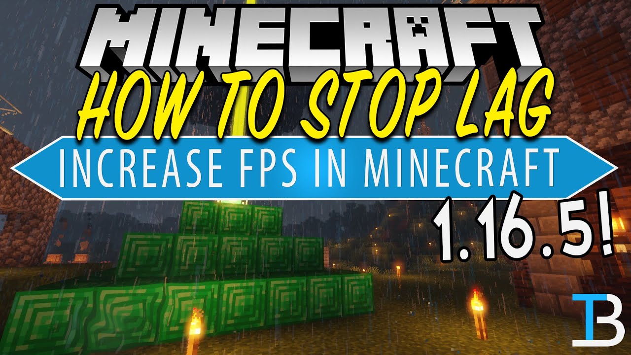 How To Make Minecraft Run Faster in 1.16.5 (Reduce Lag in Minecraft 1.