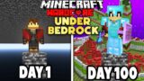 I Survived 100 Days IN THE VOID in Hardcore Minecraft