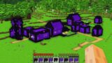 I found PORTAL OBSIDIAN VILLAGE in My Minecraft World !!! Secret New Village Generation !!!