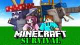 KELINCI MUTASI JAMUR DAN HELM PENGHANCUR KETAMPANAN !! Minecraft Survival Bucin [#14]