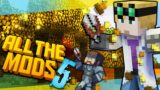 Minecraft All the Mods 5 – GOLDEN LEAVES IN NATURE'S AURA #23