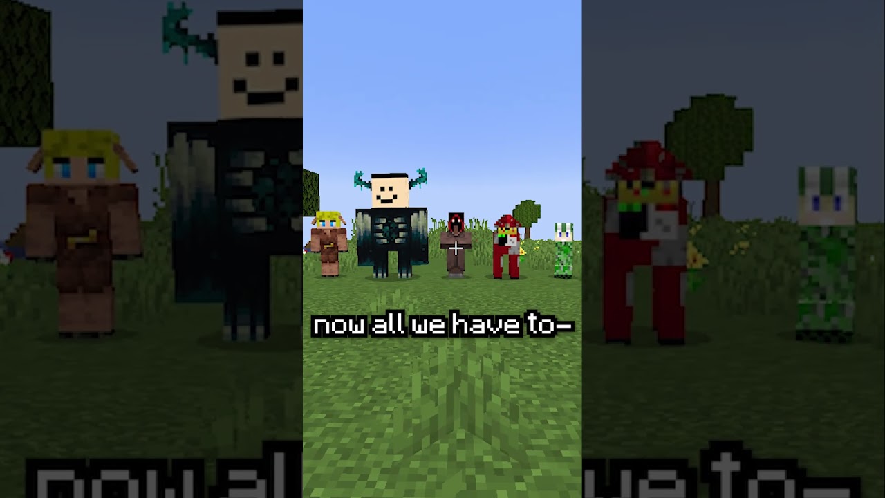 Minecraft, But Every Mob Is A Different YouTuber... - Minecraft videos