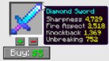 Minecraft, But You Can Buy Enchantments..