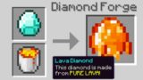 Minecraft But You Can Craft Custom Diamonds!