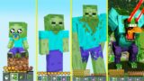 Minecraft Evolution of ZOMBIE Life Cycle Battle Animation How to Play