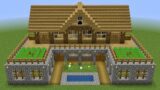Minecraft – How to build a survival base with farm