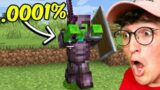 Minecraft Miracles You'd NEVER Believe If Not Recorded