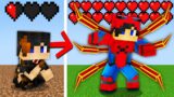 Minecraft but Your Hearts = Your Hero…