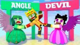 Monster School :  Baby Zombie Vs Squid Game Doll Princess Run Challenge – Minecraft Animation