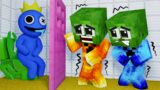 Monster School : Baby Zombie & Rainbow Friend – Public WC (Minecraft Animation)
