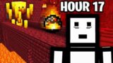 Playing Minecraft Hardcore for 24 HOURS Straight! [FULL MOVIE]