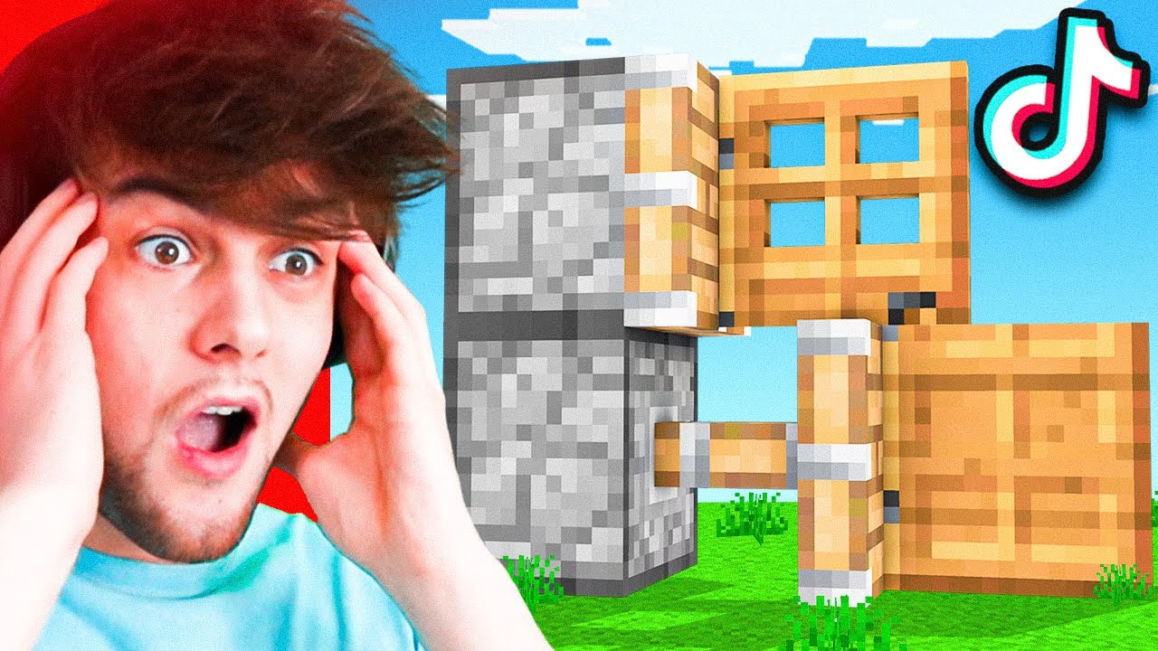 Testing 10 Minecraft Tiktok Hacks That Actually Work Minecraft Videos 2239