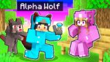 The ALPHA Wolf's FAMILY In Minecraft!