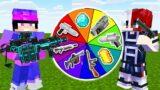 The Spin Challenge of OP Weapons in Minecraft! @gamingwithshivang